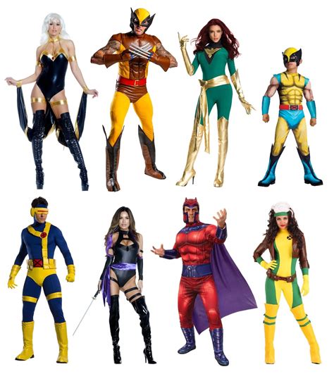 best x men costumes|x men costume women.